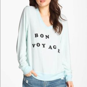 Wild fox bon voyage sweatshirt